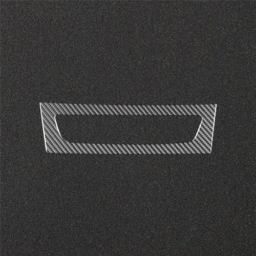 For  CLS Class C219 2004-2009 Carbon Fiber Central Heating Button Panel Cover Trim Interior Accessories 2
