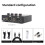 48V Dynamisk Mikrofon Kondensor Mic Amplifier Audio 48V Phantom Power Charging för Live Sound Card Speaker A 3