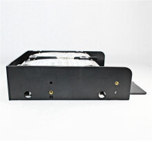 OImaster Hard Drive Conversion Rack 2.5 Inch / 3.5 Inch HDD/SSD to 5.25 Inch Floppy Drive Bay Computer Mounting Bracket