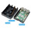 Per Raspberry Pi 5B Shell 5BE Radiating Aluminum Striped  Shell con Ventola 4