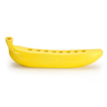 Castiçal em Forma de Banana Enfeite de Mesa Castiçal de Banana Castiçal de Hanukkah Decoração de Feriado