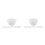 2Sets Silikon Gesichtsschüssel Set Makeup Weiß Für DIY Masken 10