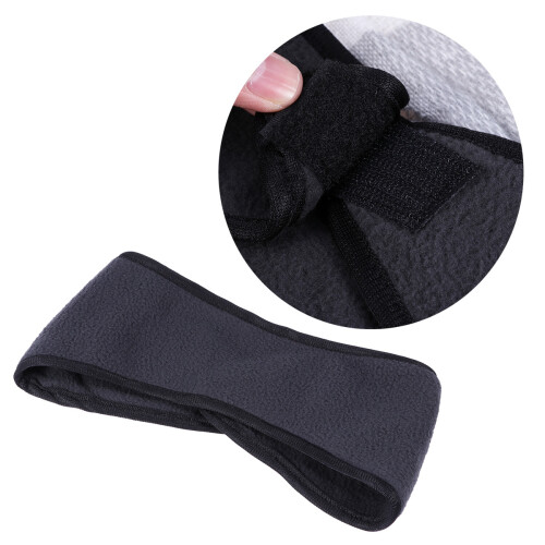 2Pièces Bandeau Oreilles Double Couche Unisexe 2