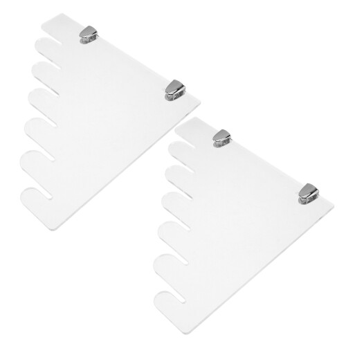 4Pièces Étagère À Couteaux Murale Transparente Rangement 1