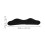 2Pièces Cache-Oreilles Peluche Noir Réduction Bruit Portable 3
