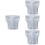 4Pcs DIY Craft Silicone Mold Ghost Shape Ice and Chocolate Maker 6