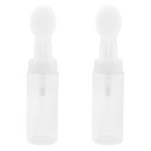 10Pcs Clear Travel Foaming Soap Dispensers for Face and Body Cleansing