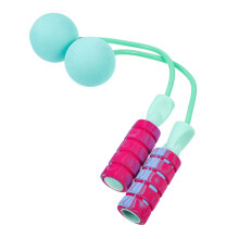 2Pairs Ropeless Jump Ropes with Weighted Balls PVC Handles for Fitness