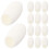 120Pcs Silkworm Face Cleaner Balls White Cleaning Supply 1