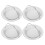 16Pcs Metal Sink Strainer Basket Silver Anti-Clogging Kitchen Filter 1
