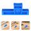 6Pcs Durable Plastic Wire Clay Cutters Blue for Ceramic Sculpting DIY 11