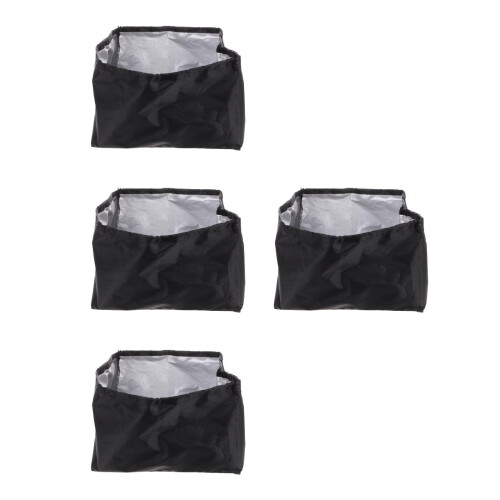 4Pcs Multi-Functional Waterproof Polyester Covers for Black Projectors 2