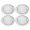 16Pcs Metal Sink Strainer Basket Silver Anti-Clogging Kitchen Filter 3