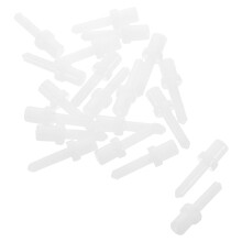 80Pcs White Pom Louver Replacement Pins Compact Blind Repair Parts