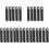 50Sets Durable Black Cue Holder Pool Cue Storage Plastic Metal 9