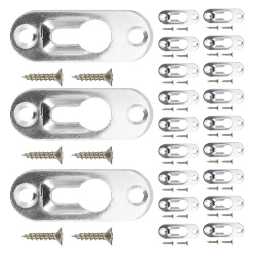 5Sets Durable Picture Frame Hanging Kit Metal Hooks for Artwork Frames 1