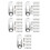 5Sets Durable Picture Frame Hanging Kit Metal Hooks for Artwork Frames 6