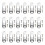 5Sets Durable Picture Frame Hanging Kit Metal Hooks for Artwork Frames 3