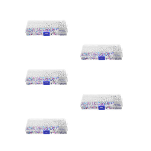 5Sets Versatile Jewelry Press Machine Plastic Metal Bead Mounting Tool 2
