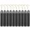 50Sets Durable Black Cue Holder Pool Cue Storage Plastic Metal 2