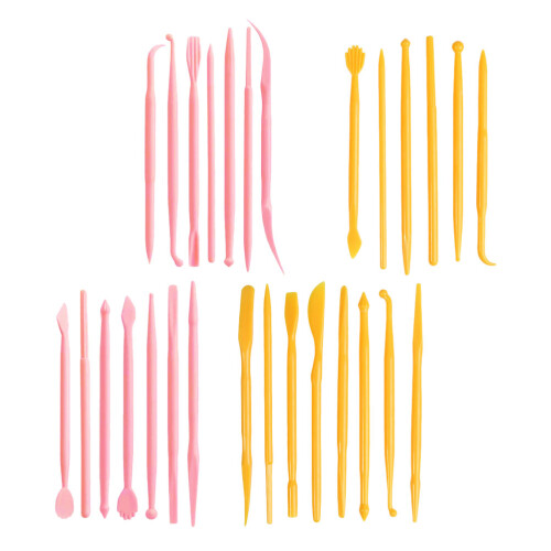 84Pcs Assorted Color Clay Tools Kit for Polymer Clay DIY Art 2