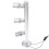 8Pcs Aluminum LED Exhibition Display Lights Indoor Silver Spotlights 2