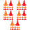 150Pcs Mini Road Sign Toys Durable PP Material for Learning Play 8