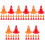 150Pcs Mini Road Sign Toys Durable PP Material for Learning Play 4