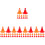 150Pcs Mini Road Sign Toys Durable PP Material for Learning Play 6
