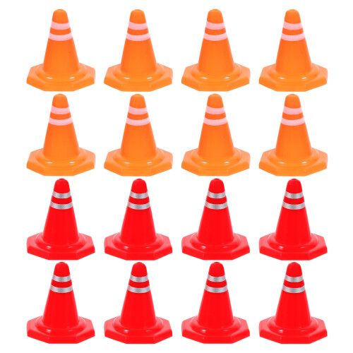 150Pcs Mini Road Sign Toys Durable PP Material for Learning Play 1