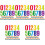 Vinyl Adhesive Number Stickers Multi Color for Mailbox Trash Can 5