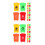 80Pcs Plastic Mini Waste Bins Color Sorting Toy Garbage Cans for Kids 6