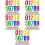 Vinyl Adhesive Number Stickers Multi Color for Mailbox Trash Can 9