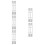 10Pcs Silver Stainless Steel Door Striker Plates Deadbolt Security Kit 7