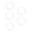 5Pcs Clear Plastic Foam Dispenser Tubes for Vacuum Cleaner Use 9
