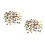 72Pcs Simulation Animal Figures Assorted Color Durable Plastic Toys 9