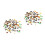 72Pcs Simulation Animal Figures Assorted Color Durable Plastic Toys 5
