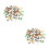 72Pcs Simulation Animal Figures Assorted Color Durable Plastic Toys 7