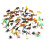 72Pcs Simulation Animal Figures Assorted Color Durable Plastic Toys 2