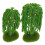 24Pcs Realistic Mini Plastic Tree Set for Sand Table Model Green 3