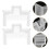 6Pcs Plastic Record Needle Covers Stylus Protectors for Turntable Use 3