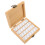 2St Draagbare Palet Bamboe Mini Palette Voor Thuis En 2