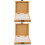 2St Draagbare Palet Bamboe Mini Palette Voor Thuis En 6