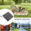 12V 5.2W  Solar Panel Polycrystalline Solar Cells Silicon Epoxy Solar DIY Module System Battery Charger +  output 7