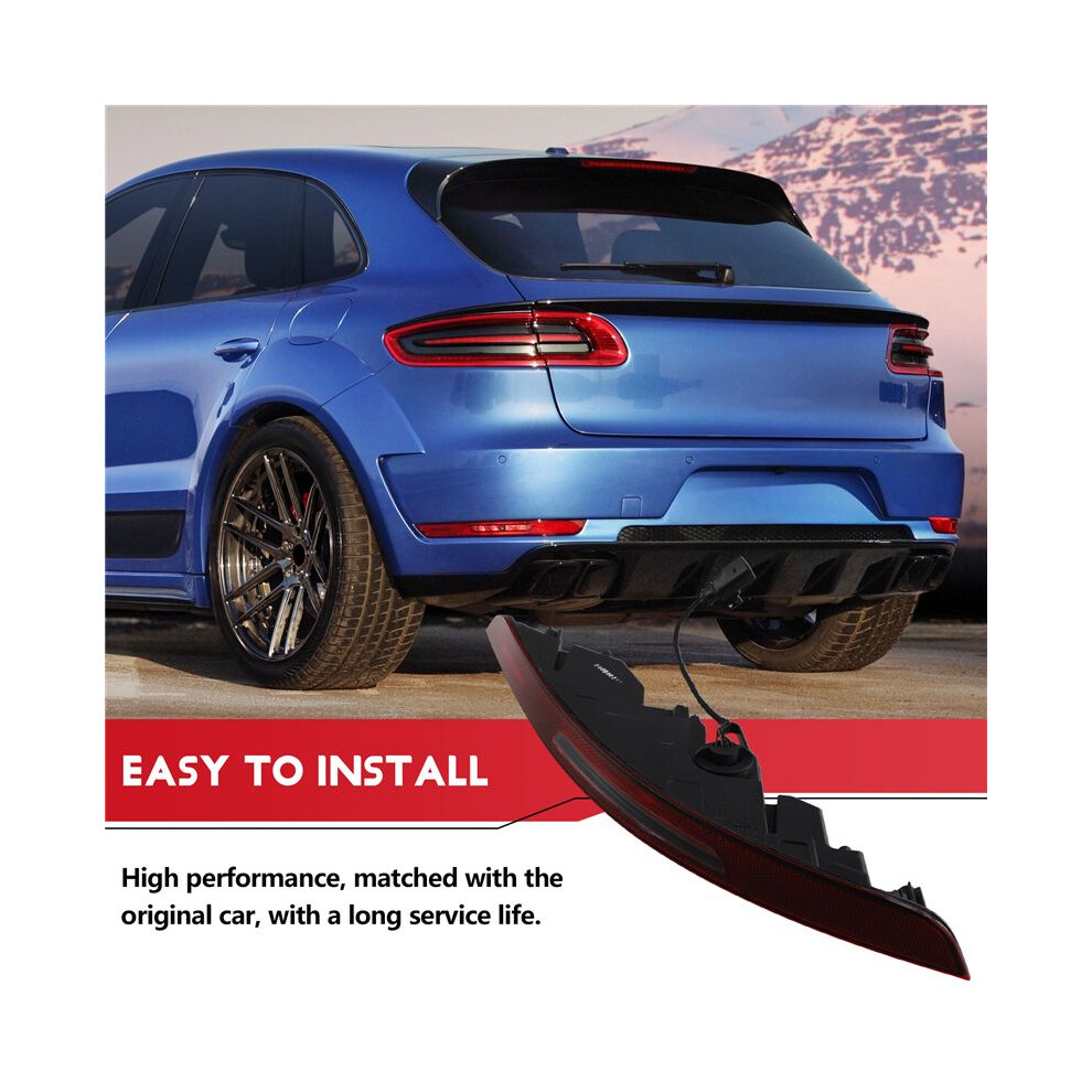 Car Rear Bumper Reflector Reverse Bumper For Macan 95B.2 2019-2021 Right 95B945726q, 95B945726j Light 6032948389835
