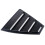 Rear Quarter Side Window Louvers Vent Cover Trim Panel Window Blinds Triangular for   2017 2018 2019 3