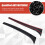 Car Rear Window Side Spoiler Trim for - C-Class W204 Variant Wagon 2007-2014 C200 C260 6