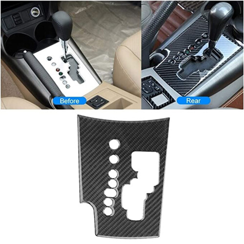 Car Gear Shift Panel Trim Cover Frame Decal Fits for  RAV4 2006 2007 2008 2009 2010 2011 2012 2