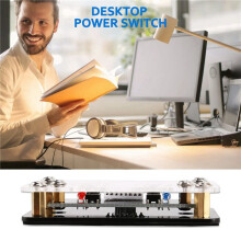 Desktop Computer  External Power  Power Button+Restart Button PC Case Power Supply Button