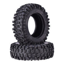 2Pcs Gomma Pneumatici Ruota Pneumatico per  12428 12428-A / B / C 12423 1/12 RC Auto Pezzi di Ricambio Sostituire, Destra